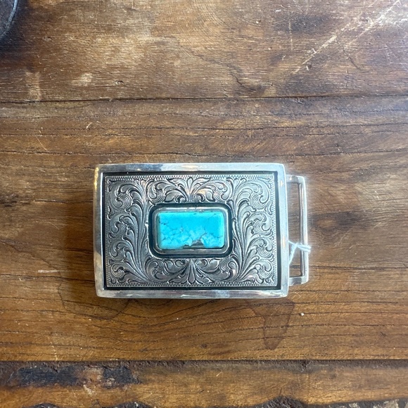 Sterling belt buckle